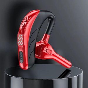 Led Display Wireless X13 Bluetooth  Earphones Car Sports Hanging Ear Type Long Standby Time Noise Cancelling Headset X13 red  |   Sports Headphones Earphones & Speakers Sports Headphones