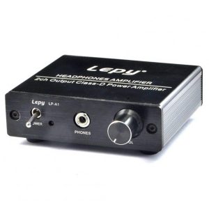 Lepy-a1 Digital Mini Headphone Power Amplifier black  |   Earphones Accessories Earphones & Speakers Black