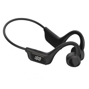 Ly1 Bone Conduction Bluetooth-compatible 5.2 Headset Wireless Noise Reduction Headphones Sweat-proof Sports Earphones Classic black  |   Sports Headphones Earphones & Speakers Classic black