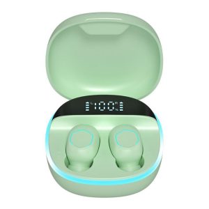 M13 Tws Wireless Bluetooth-compatible 5.2 Headset In-ear Binaural Stereo Music Earbuds With Digital Display Mini Sports Earphones green  |   Bluetooth Earphones Bluetooth Earphones Bluetooth Earphones