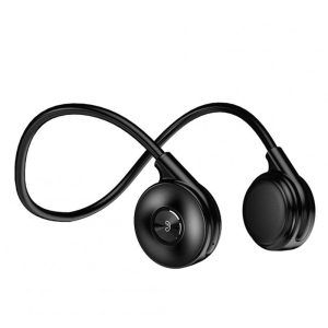 M1s Bone Conduction Headset Bluetooth-compatible 5.3 Noise Canceling Ear Hook Sports Business Headphones Black  |   Sports Headphones Earphones & Speakers Black