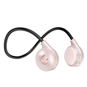 M1s Bone Conduction Headset Bluetooth-compatible 5.3 Noise Canceling Ear Hook Sports Business Headphones Pink  |   Sports Headphones Earphones & Speakers Pink