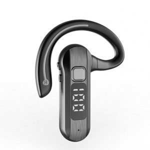 M26 Air Conduction Bluetooth-compatible Headset Digital Display Voice Control Answering Sports Business Earphone black  |   Sports Headphones Earphones & Speakers Black