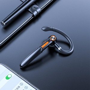 Me-100 Bluetooth  Headset Wireless Portable Stereo Hd Headset With Microphone Black orange  |   Bluetooth Earphones Bluetooth Earphones Black orange