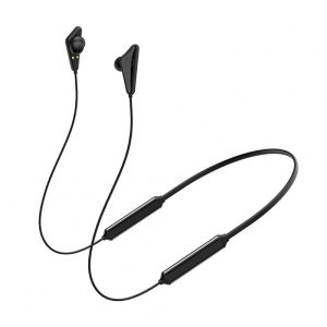 Neck Hanging Bluetooth-compatible 5.0 Headset Magnetic Charging Large Battery Sports Earplugs Noise Reduction Music Headphone Black  |   Sports Headphones Earphones & Speakers Black