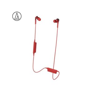 Original Audio Technica ATH-CKS550XBT Bluetooth Earphone Wireless Sports Headset Compatible With IOS Android Huawei Xiaomi Oppo Cellphone Red  |   Sports Headphones Earphones & Speakers Red