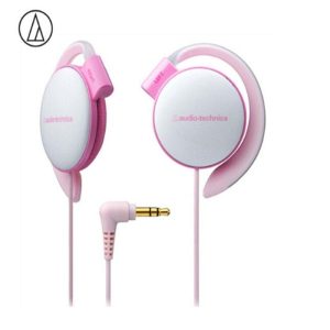 Original Audio Technica ATH-EQ500 Wired Earphone Music Headset Ear Hook Sport Headphone Surround Bass For Xiaomi Huawei Oppo Etc Pink  |   Sports Headphones Earphones & Speakers Pink