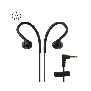 Original Audio Technica ATH-SPORT10 In-ear Wired Earphone Music Headset Sport Earbuds With IPX5 Waterproof For Huawei Xiaomi Black  |   Sports Headphones Earphones & Speakers Black