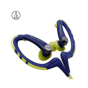 Original Audio Technica ATH-SPORT1iS In-ear Wired Sport Earphone With Wire Control With IPX5 Waterproof For IOS Android Smartphone Blue  |   Sports Headphones Earphones & Speakers Blue