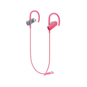 Original Audio Technica ATH-SPORT50BT Bluetooth Earphone Remote Control Wireless Sports Headset IPX5 Waterproof For IOS Android Cellphone Pink  |   Sports Headphones Earphones & Speakers Pink