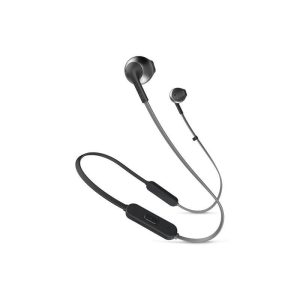 Original JBL T205bt Bluetooth-compatible Headset Wireless Semi-in-ear Headphones Ergonomic Earbuds Universal Mobile Phone Music Earplugs black  |   Sports Headphones Earphones & Speakers Black