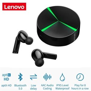 Original Lenovo Gm1 Wireless Bluetooth  Gaming  Headset Tws Earbuds Ipx5 Waterproof Touch Control With Microphone black  |   Bluetooth Earphones Bluetooth Earphones Black