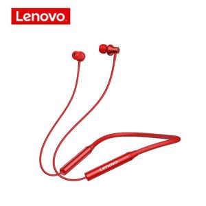 Original Lenovo HE05PRO Neckband Wireless Bluetooth  Earphones With Mic Easy To Control Ipx5 Sport Waterproof Earphones red  |   Sports Headphones Earphones & Speakers Red