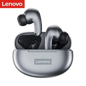 Original LENOVO LP5 True Wireless Headphones TWS Earbuds Bluetooth5.0 Ergonomic Design HIFI Deep Bass for Mobile Phone Grey  |   Bluetooth Earphones Bluetooth Earphones Black