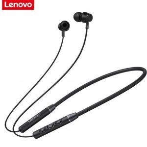 Original LENOVO QE03 V5.0 Wireless Neckband Bluetooth Earphones Sports Stereo Earbuds Magnetic In-ear Earphones black  |   Sports Headphones Earphones & Speakers Black