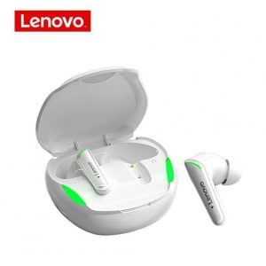 Original LENOVO Wireless Bluetooth-compatible Headset Led Light Gaming Earphones Earbuds Type C Charging Interface black  |   Bluetooth Earphones Bluetooth Earphones Black