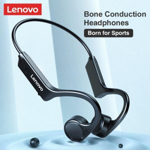 Original LENOVO X4 Bone Conduction Bluetooth Earphones Sport Running Waterproof Wireless Bluetooth Headphone Black  |   Sports Headphones Earphones & Speakers Black