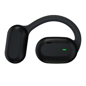 Ows Wireless Bluetooth 5.0 Headphones Air Conduction Sports Earphones Noise Canceling Headset black  |   Sports Headphones Earphones & Speakers Black