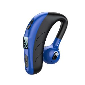 P13 Business Wireless Headset Led Digital Display Hifi Subwoofer Sports Bluetooth Earphone blue  |   Sports Headphones Earphones & Speakers Blue