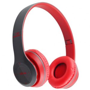 P47 Wireless Headsets On-Ear Stereo Earphones Longer Playtime USB Charging For Smart Phone Computer Laptop red  |   Over-ear Headphones Earphones & Speakers Over-ear Headphones