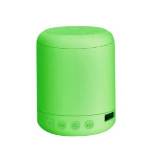 Portable Speaker Bluetooth4.2 Mini Wireless Speaker Small Sound Box Built-in 400mA Battery Support 32GB TF Card Hands-free Calling Fresh Bright Color  Green  |   Stereo Speakers Earphones & Speakers Green