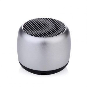 Portable Speaker Wireless Surround Sound Mini Speaker Rich Bass Metal Material Stereo Speaker For Outdoors Travel Pool Beach silver  |   Stereo Speakers Earphones & Speakers Silver