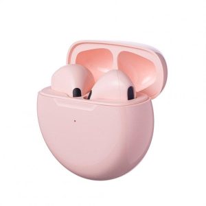 Pro6 Wireless Earbuds With Built-in Microphone Noise Canceling Headphones Stereo Sound Earphones For Sports Fitness Laptop Computer pink  |   Bluetooth Earphones Bluetooth Earphones Bluetooth Earphones