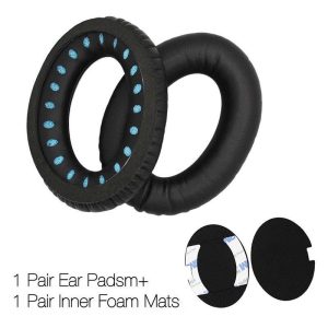 Replacement Cushions Ear Pads Headband for BOSE QuietComfort QC15 QC2 Headphones black  |   Earphones Accessories Earphones & Speakers Black