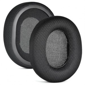 Replacement Ear Pads Cushion Dust-proof Cover Compatible For Steelseries Arctis 1/3/5/7/9/pro Earmuffs Black Item No. (23A35)  |   Earphones Accessories Earphones & Speakers Black Item No. (23A35)