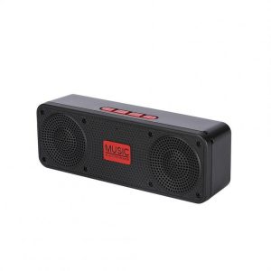 S18 Bluetooth Speaker Wireless Smart Mobile Phone Audio Subwoofer Loudspeaker Outdoor Card Radio black red  |   Stereo Speakers Earphones & Speakers Black red