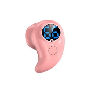 S830 Digital Display V5.2 Bluetooth-compatible Headset Power Display Voice-activated Ultra-small Sports Earbuds Wireless Headphones Pink  |   Bluetooth Earphones Bluetooth Earphones Bluetooth Earphones