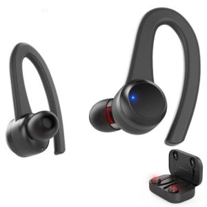 Se5 True Wireless Sports Headset Bluetooth-compatible 5.0 Waterproof Sport Delay-free Earbuds Suitable For Bone Conduction black  |   Sports Headphones Earphones & Speakers Black