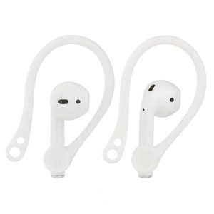 Silicone Ear Hook With Holder Strap Ergonomics Sports Anti-lost Ear Hook For Airpods white  |   Earphones Accessories Earphones & Speakers Earphones Accessories