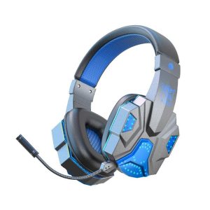 Sy-t830 Wireless Bluetooth Headset Low-latency Luminous E-sports Gaming Earphone Dark Blue  |   Gaming Headsets Earphones & Speakers Dark blue