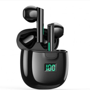 T16 Tws Wireless Bluetooth-compatible Headset Enc Call Noise Reduction Half In-ear Gaming Earphone Hifi Music Earbuds black  |   Bluetooth Earphones Bluetooth Earphones Black