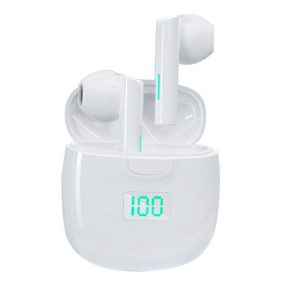 T16 Tws Wireless Bluetooth-compatible Headset Enc Call Noise Reduction Half In-ear Gaming Earphone Hifi Music Earbuds White  |   Bluetooth Earphones Bluetooth Earphones Bluetooth Earphones