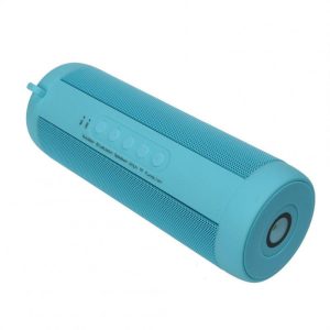 T2 Cylindrical Bluetooth-compatible Speaker Waterproof Wireless Loudspeaker Outdoor Sports Bicycle Audio Support TF Card FM Radio blue  |   Stereo Speakers Earphones & Speakers Blue