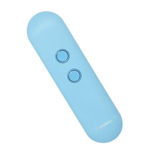 T4 Language Translator Device 97 Languages Accents Translator Device Real-Time Translation Device Blue  |   Voice Translator Earphones & Speakers Blue