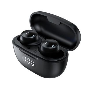 T58 Wireless Earbuds HiFi In-Ear Stereo Earphones With Power Display Charging Case For Cell Phone Gaming Computer Laptop Sport black  |   Bluetooth Earphones Bluetooth Earphones Black