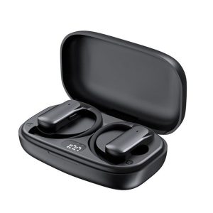 T60 Wireless Earbuds Bass Stereo Sound Headphones With Wireless Charging Case Earphones Earhooks For Running Workout Sports black  |   Bluetooth Earphones Bluetooth Earphones Black