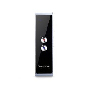 T8+ Voice Language Translator Device Real Time Translator with 96 Languages Portable Two-Way Translator Silver  |   Voice Translator Earphones & Speakers Silver