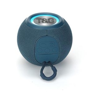 TG337 Wireless Speaker Portable Speaker Powerful Sound 57MM Horn Driver Speaker With Color Lights Micro SD USB AUX Player For Home Kitchen Outdoor Travelling blue  |   Stereo Speakers Earphones & Speakers Blue