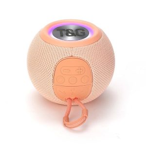 TG337 Wireless Speaker Portable Speaker Powerful Sound 57MM Horn Driver Speaker With Color Lights Micro SD USB AUX Player For Home Kitchen Outdoor Travelling orange  |   Stereo Speakers Earphones & Speakers Orange