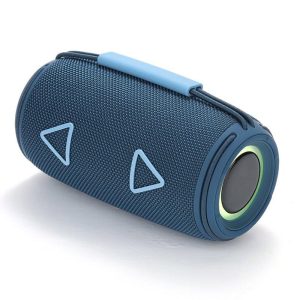 TG657 Portable Wireless Speaker Rich Bass Loud Speaker Lighting Audio Home Outdoor Stereo Speaker Powerful Sound Subwoofer blue  |   Stereo Speakers Earphones & Speakers Blue