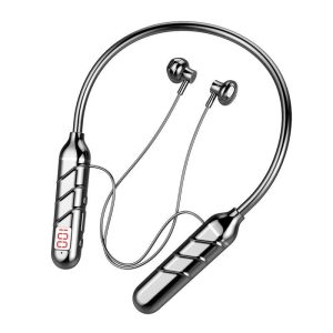 True Wireless Bluetooth Headset Neckband Headphones Stereo Binaural Sports Earphones Bt22 Black  |   Sports Headphones Earphones & Speakers Black