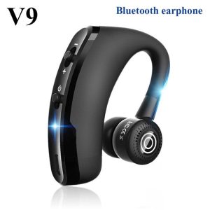 V9 Wireless Bluetooth Earphones Hands-free Business Headset With Microphone Noise Reduction Headset black  |   Bluetooth Earphones Bluetooth Earphones Black