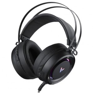 VH500C Gaming Headset Virtual 7.1 Surround Sound Headphone RGB Led Light 50mm Driver Unit With Mic Black  |   Over-ear Headphones Earphones & Speakers Black