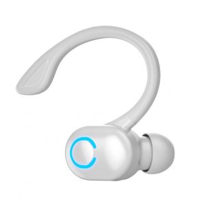 W6 Wireless Bluetooth-compatible 5.2 Headset Noise Cancelling Business Headphones Ear-mounted In-ear Sports Earbuds White  |   Sports Headphones Earphones & Speakers Sports Headphones