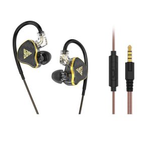 Wired Earbuds In-Ear Headphones High Sound Quality Noise Canceling Earphones Replaceable Line For All 3.5mm Jack Device Black 3.5mm plug 1.2m with mic  |   Wired Earphones Earphones & Speakers Black 3.5mm plug 1.2m with mic