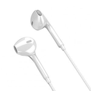 Wired Earphones Android Universal In-ear Headphones Hifi Sound 6d Heavy Bass Earphones white  |   Wired Earphones Earphones & Speakers White